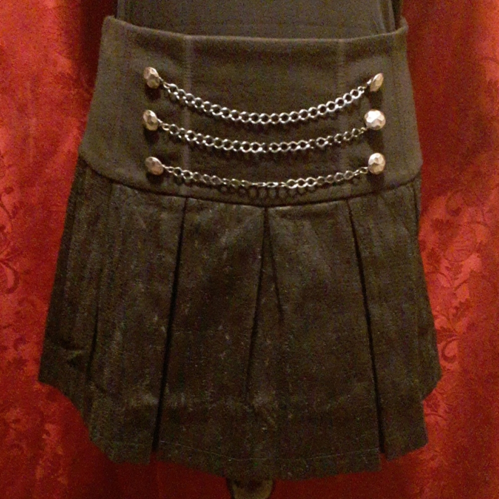TCEC Steampunk chain and lace skirt - Picture 4 of 9